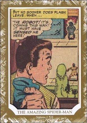 Marvel Beginnings: Series 1 (Ultimate Panel Focus Cut-Comic Subset) card UM-7 Amazing Spider-Man #25 1/45