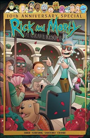 Rick and Morty: 10th Anniversary Special issue 1-C Suzi Blake Cover