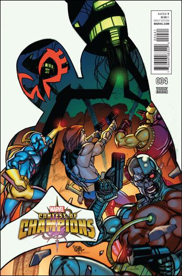 Contest of Champions issue 4-F Pasqual Ferry 1:25 Cover