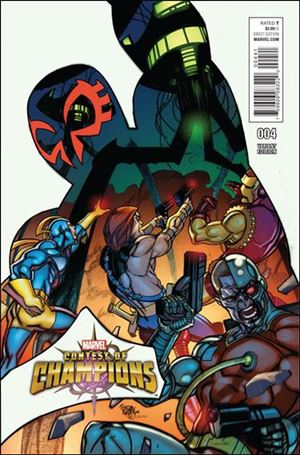Contest of Champions issue 4-F Pasqual Ferry 1:25 Cover