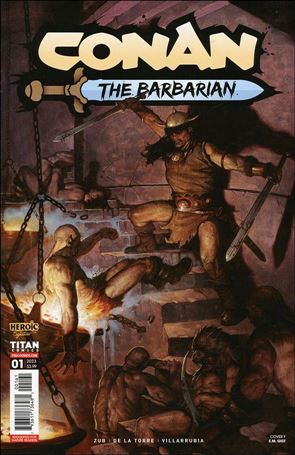 Conan the Barbarian (2023) issue 1-F E.M. Gist Cover