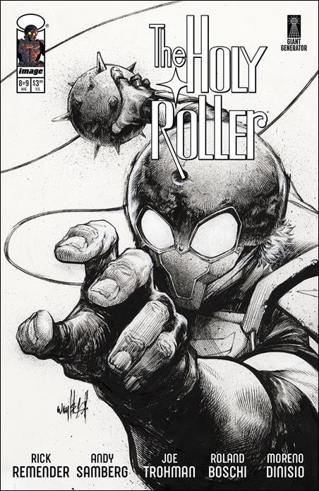 Holy Roller issue 8-B Jonathan Wayshak 1:10 Cover