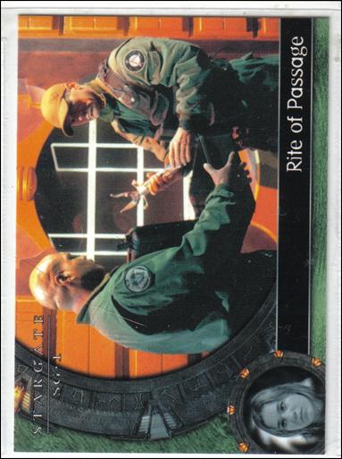 Stargate SG-1: Season 5 (Base Set) card 20 Rite of Passage