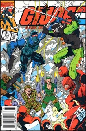 G.I. Joe: A Real American Hero issue 134-B Newsstand Cover