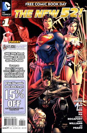 DC Comics - The New 52 FCBD Special Edition issue 1-I Time Warp Cover