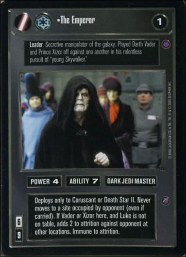 Star Wars: Reflections II: Expanding the Galaxy (Base Set) card 15 The Emperor
