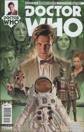 Doctor Who: The Eleventh Doctor Year Two issue 14-B Will Brooks Photo Subscription Cover