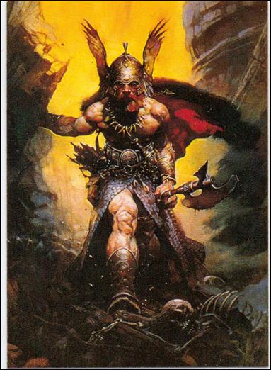 Frazetta (Base Set) card 56 Dark Kingdom