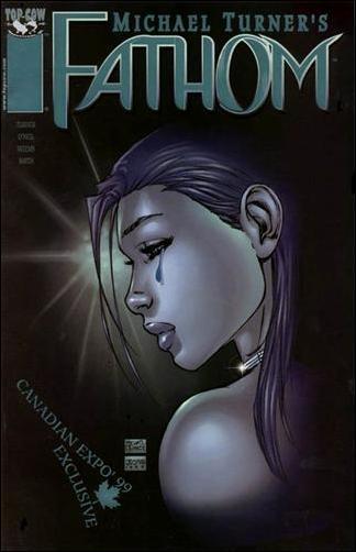 Fathom (1998) issue 8-C Canadian Expo Blue Foil Cover