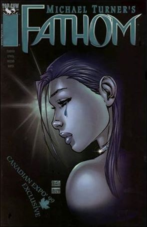 Fathom (1998) issue 8-C Canadian Expo Blue Foil Cover
