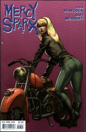 Mercy Sparx (2008) issue 3 Matt Merhoff Cover
