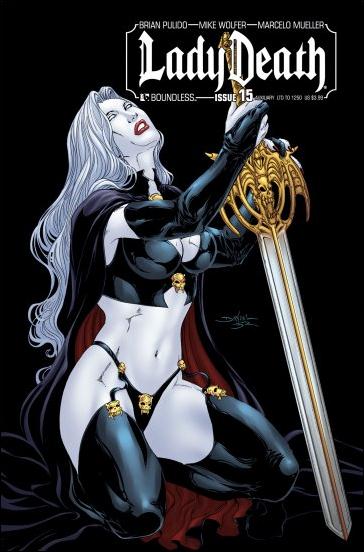 Lady Death (2010) issue 15-K Auxiliary Cover 1/1250