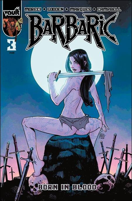 Barbaric: Born in Blood issue 3-B Corin Howell Trade Dress Cover