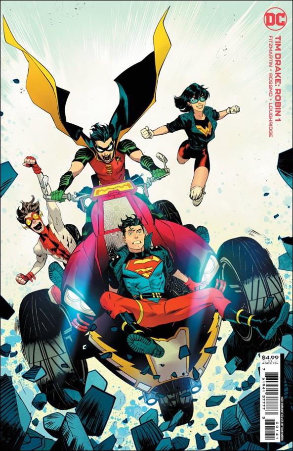 Tim Drake: Robin issue 1-E Dan Mora 1:50 Young Justice Cardstock Cover