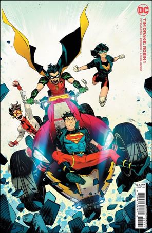 Tim Drake: Robin issue 1-E Dan Mora 1:50 Young Justice Cardstock Cover