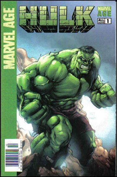 Marvel Age: Hulk issue 1-B Newsstand Edition / Price Variant