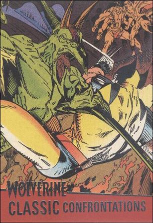 X-Men Origins: Wolverine (Classic Confrontations Subset) card G3 Wolverine vs. Sauron - Wolverine #70