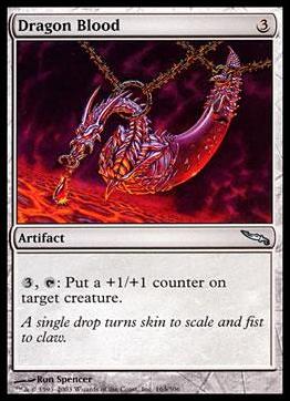 Magic the Gathering: Mirrodin (Base Set) card 163 Dragon Blood