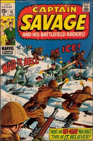 Capt. Savage  issue 16