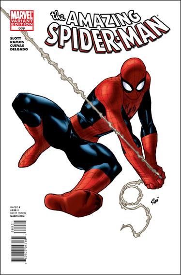 Amazing Spider-Man (1963) issue 669-C Stuart Immonen 1:26 "Architects" Cover