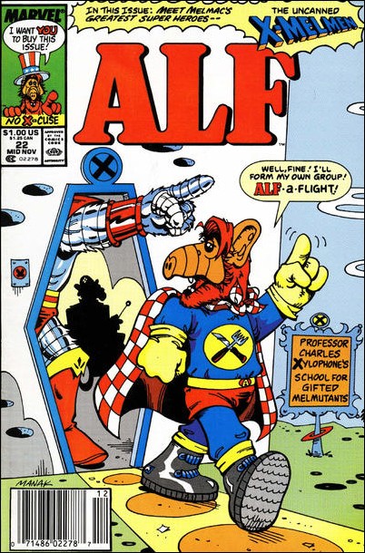 Alf issue 22-B Newsstand Edition