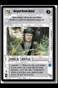 Star Wars: Endor Limited (Base Set) card 121 Sergeant Brooks Carlson