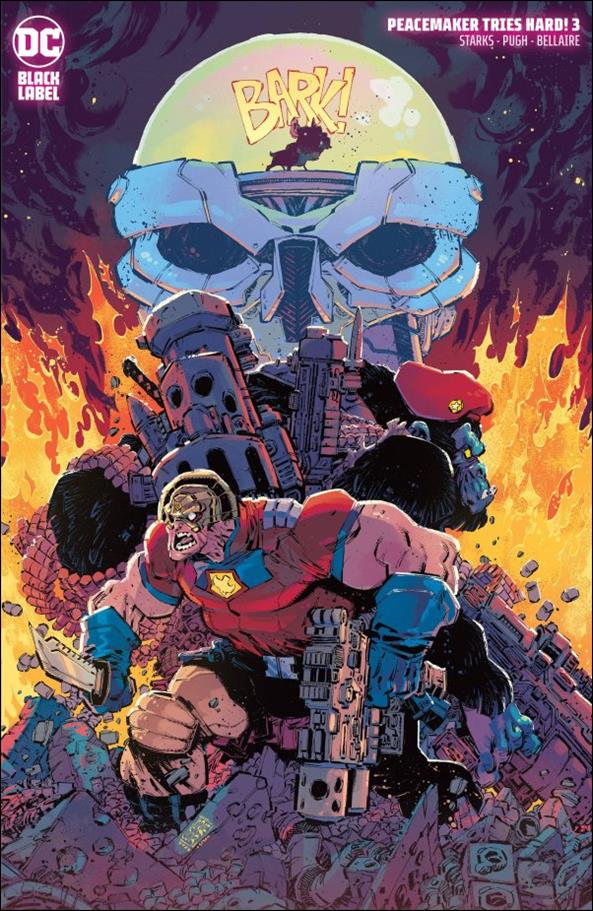 Peacemaker Tries Hard issue 3-D Jorge Corona 1:25 Cover