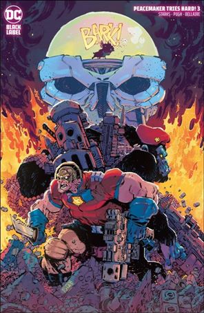 Peacemaker Tries Hard issue 3-D Jorge Corona 1:25 Cover