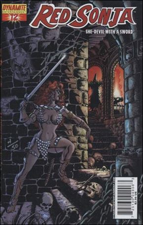 Red Sonja (2005) issue 12-J DF George Perez Cover (Signed by G. Perez) 1/50
