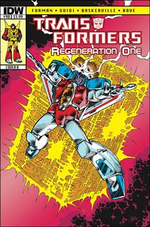 Transformers: Regeneration One issue 98-B Guido Guidi Cover