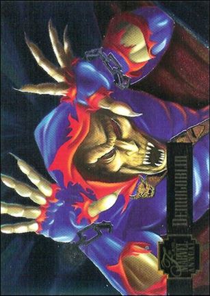 Marvel Annual Flair '95 (PowerBlast Subset) card 23 Demogoblin