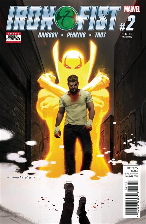 Iron Fist (2017) issue 2-C Jeff Dekal Cover (2nd Printing)