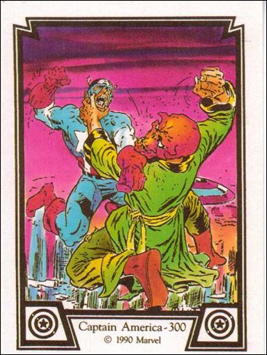 Captain America (Base Set) card 41 Captain America 300