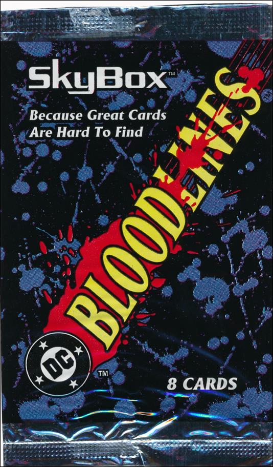 DC Bloodlines card 2 Sealed Pack