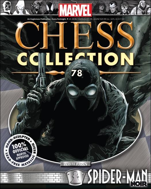 Marvel Chess Collection (UK) issue 78 Spider-Man Noir (White Pawn)