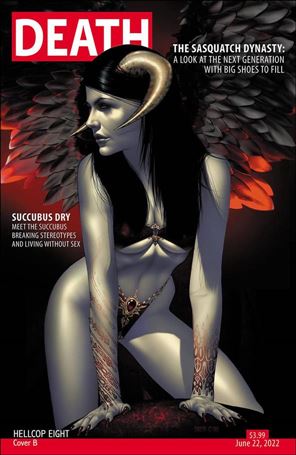 Hellcop (2021) issue 8-B Brian Haberlin Magazine Cover