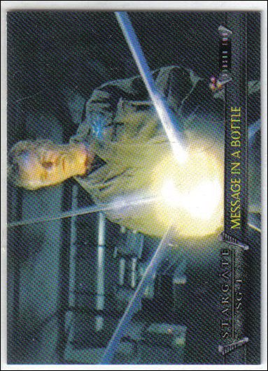 Stargate SG-1 Premiere Edition (Base Set) card 31 Message in a Bottle