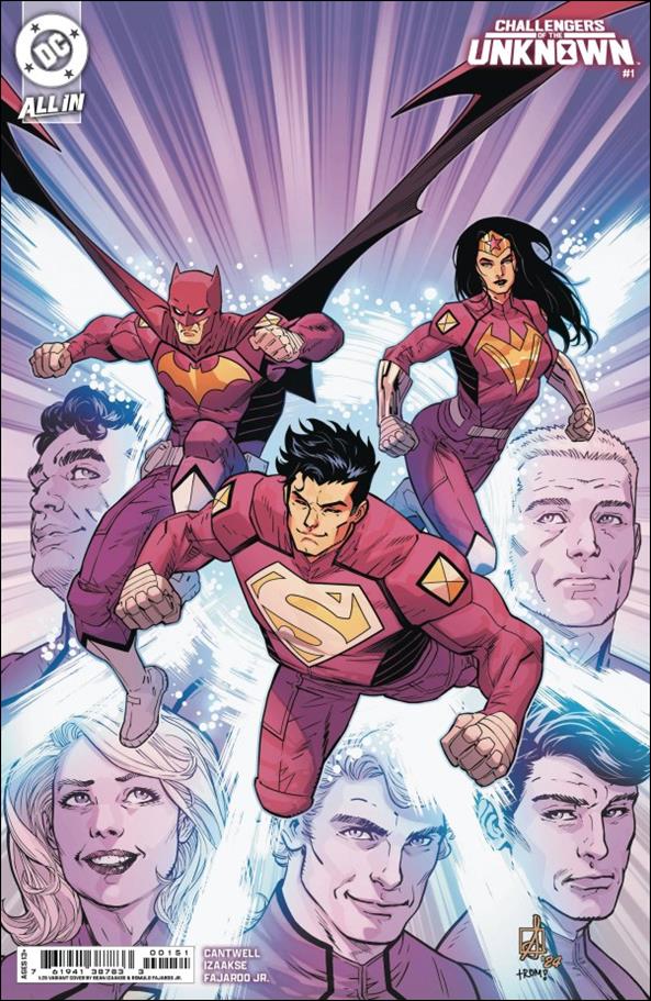 Challengers of the Unknown (2025) issue 1-G Sean Izaakse 1:25 Cardstock Cover