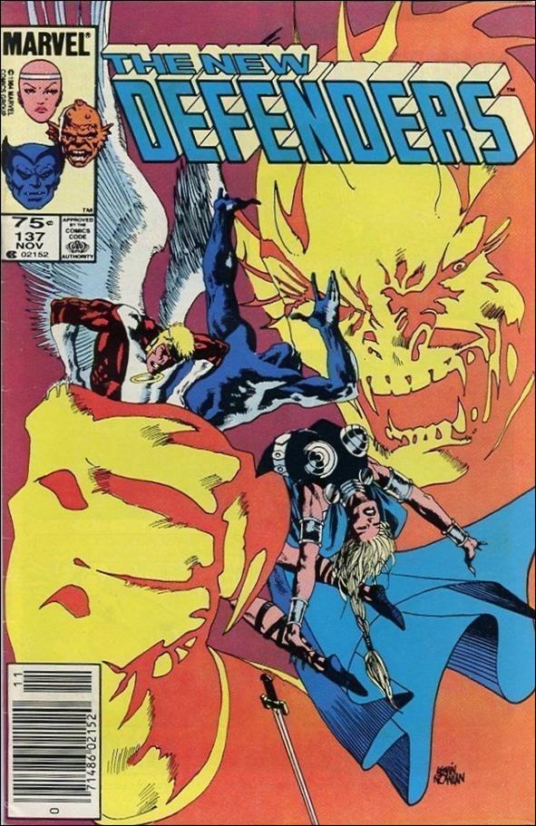 Defenders (1972) issue 137-B Canadian Price Cover