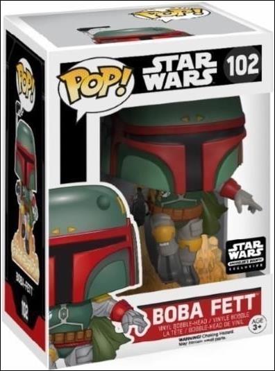 POP! Star Wars figure 102 Boba Fett Smuggler's Bounty
