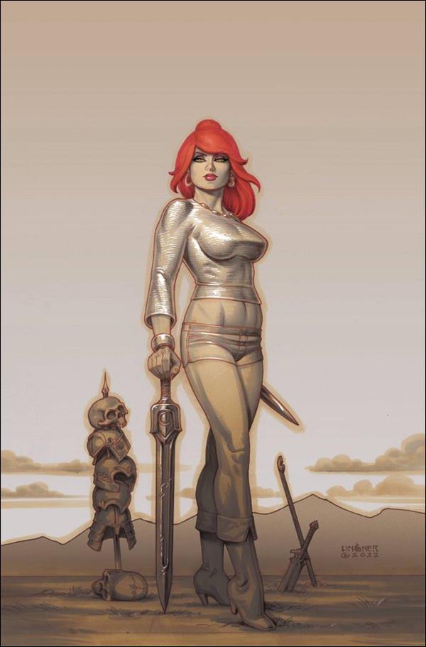 Immortal Red Sonja issue 7-K Joseph Michael Linsner Virgin Cover