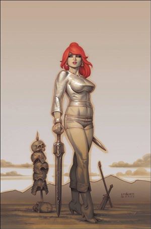 Immortal Red Sonja issue 7-K Joseph Michael Linsner Virgin Cover