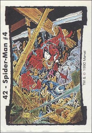 Todd McFarlane Series II (Base Set) card 42 Spider-Man #4