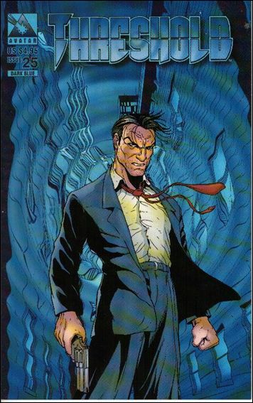 Threshold (1998) issue 25 Dark Blue Cover