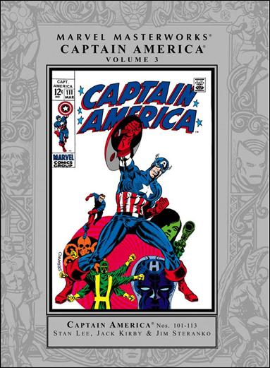 Marvel Masterworks: Captain America issue 3 Silver Dust Jacket