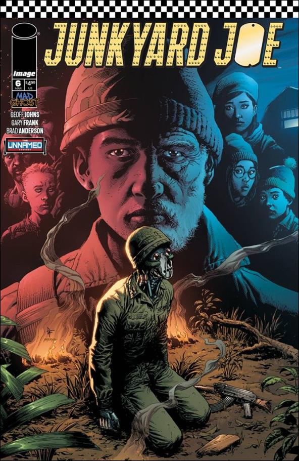 Junkyard Joe issue 6-D Frank & Anderson Cover