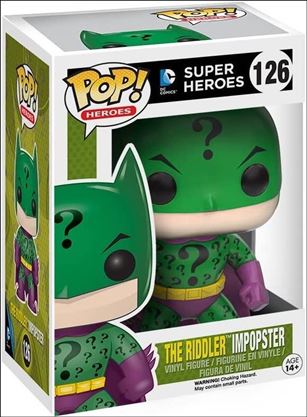 POP! Heroes figure 126 The Riddler Impopster