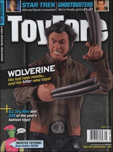 Toyfare: The Toy Magazine issue 141-B X-Men Origins Wolverine Cover
