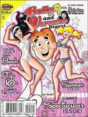 Betty and Veronica Digest Magazine issue 205