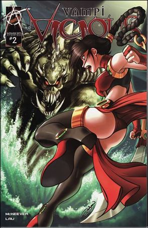 Vampi Vicious issue 2 Omar Dogan Cover